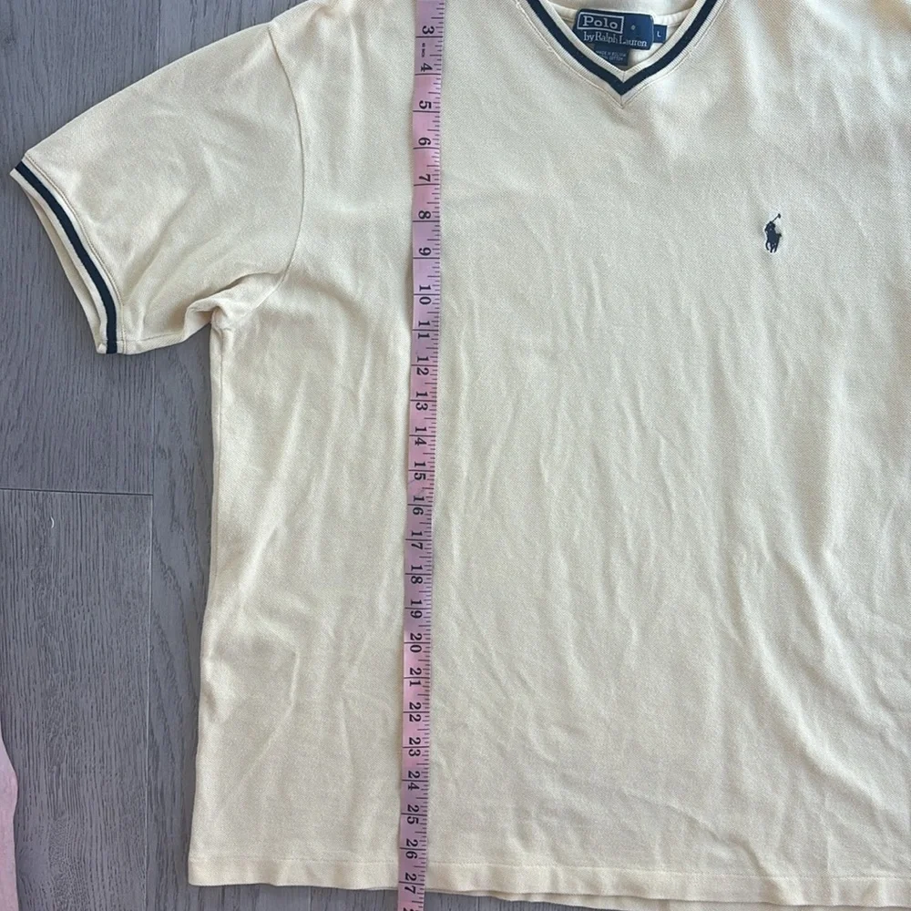 Polo by Ralph Lauren Yellow Short Sleeve Polo Men’s Large - Picture 6 of 8